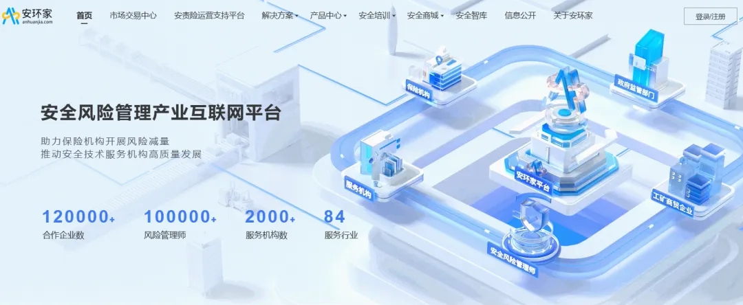 安環(huán)家安全風險管理產業(yè)互聯(lián)網平臺